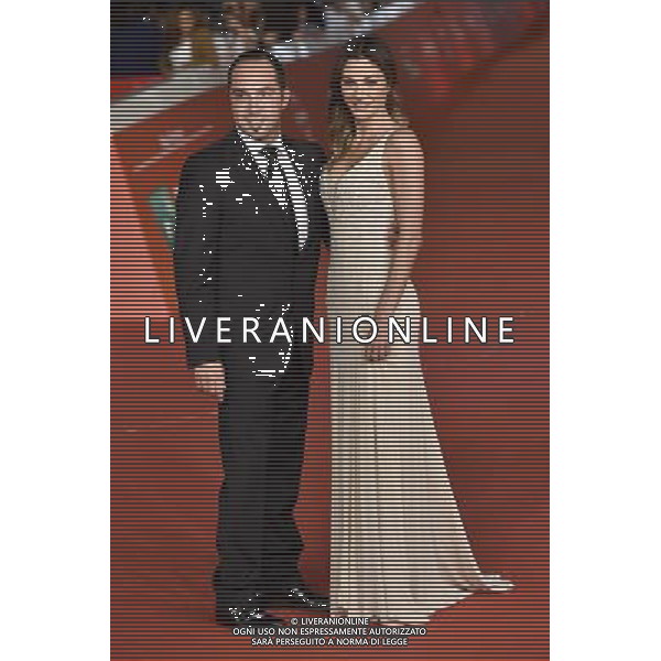 Roma - 17/10/2014 - Auditorium Parco della Musica - Festival Internazionale del Film di Roma - Red Carpet - nella foto: Linda Santaguida e Cristiano De Masi / Ph. Fabrizio Corradetti - Ag. Aldo Liverani sas