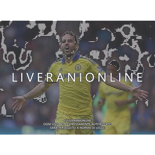 Chelsea\'s Cesc Fabregas celebrates Chelsea 2nd Goal Photographer Kieran Galvin/CameraSport Football - Barclays Premiership - Crystal Palace v Chelsea - Saturday 18th October 2014 - Selhurst Park - London © CameraSport - 43 Linden Ave. Countesthorpe. Leicester. England. LE8 5PG - Tel: +44 (0) 116 277 4147 - admin@camerasport.com - www.camerasport.com AG ALDO LIVERANI SAS ONLY ITALY