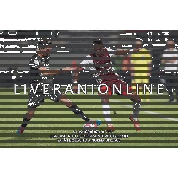 Vincent PAJOT / Cheick DOUKOURE - 18.10.2014 - Metz / Rennes - 10eme journee de Ligue 1 Photo : Fred Marvaux / Icon Sport /AGENZIA ALDO LIVERANI SAS - ITALY ONLY - EDITORIAL USE ONLY