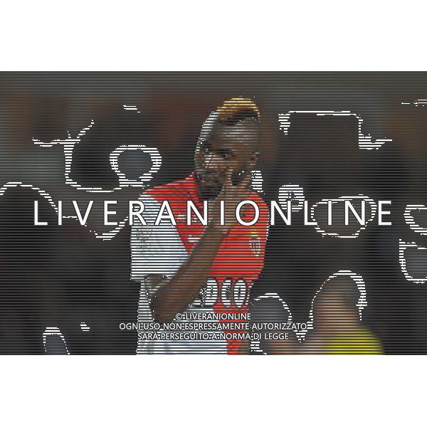Lacina Traore - 18.10.2014 - Monaco / Evian Thonon - 10eme journee de Ligue 1 Photo : Neal Simpson / Icon Sport /AGENZIA ALDO LIVERANI SAS - ITALY ONLY - EDITORIAL USE ONLY