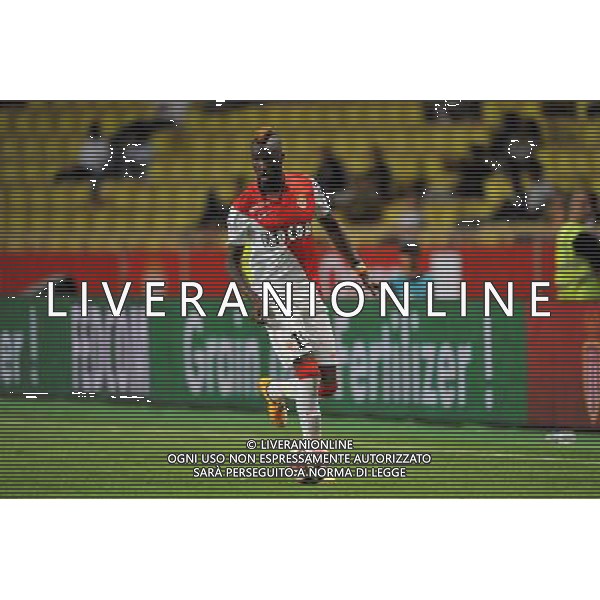 Lacina Traore - 18.10.2014 - Monaco / Evian Thonon - 10eme journee de Ligue 1 Photo : Neal Simpson / Icon Sport /AGENZIA ALDO LIVERANI SAS - ITALY ONLY - EDITORIAL USE ONLY