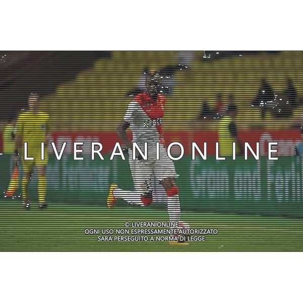 Lacina Traore - 18.10.2014 - Monaco / Evian Thonon - 10eme journee de Ligue 1 Photo : Neal Simpson / Icon Sport /AGENZIA ALDO LIVERANI SAS - ITALY ONLY - EDITORIAL USE ONLY