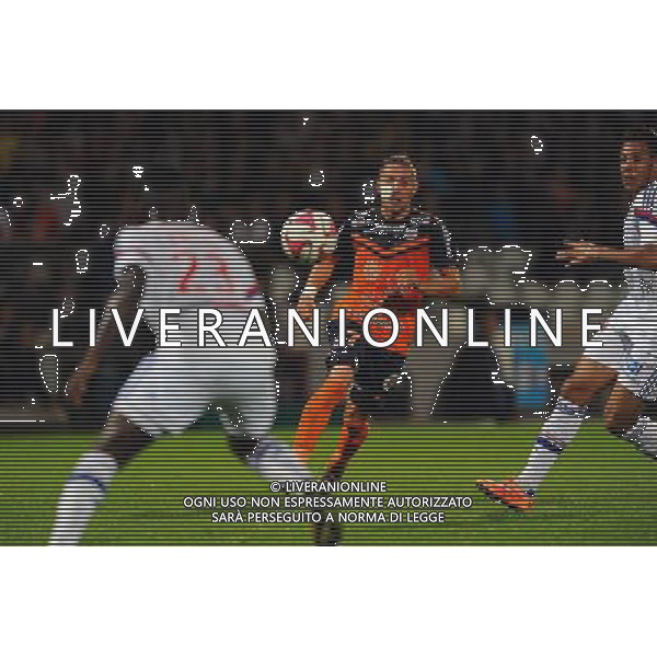 Anthony MOUNIER - 19.10.2014 - Lyon / Montpellier - 10eme journee de Ligue 1 Photo : Jean Paul Thomas / Icon Sport AG ALDO LIVERANI SAS ONLY ITALY