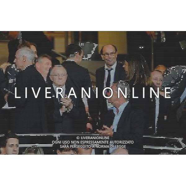 Jean Michel AULAS / Marino FACCIOLI - 19.10.2014 - Lyon / Montpellier - 10eme journee de Ligue 1 Photo : Jean Paul Thomas / Icon Sport AG ALDO LIVERANI SAS ONLY ITALY