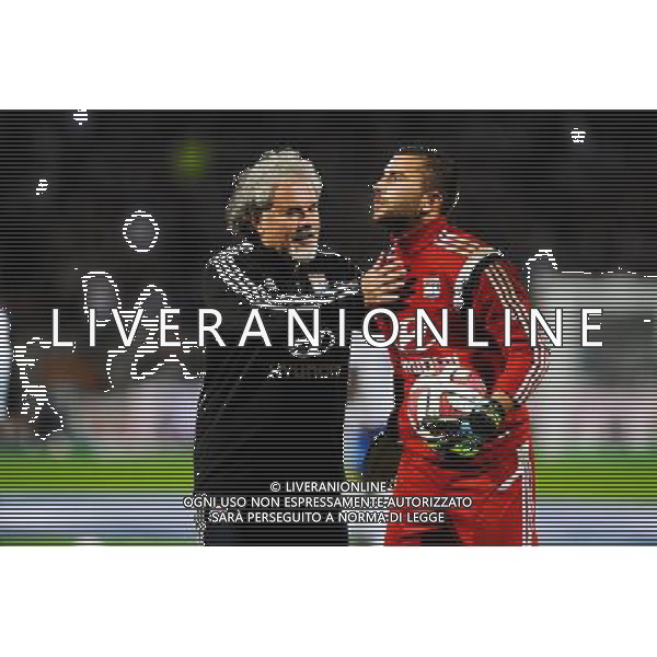 Joel BATS / Anthony LOPES - 19.10.2014 - Lyon / Montpellier - 10eme journee de Ligue 1 Photo : Jean Paul Thomas / Icon Sport AG ALDO LIVERANI SAS ONLY ITALY