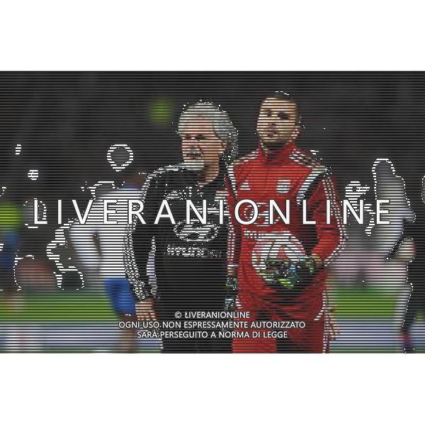 Joel BATS / Anthony LOPES - 19.10.2014 - Lyon / Montpellier - 10eme journee de Ligue 1 Photo : Jean Paul Thomas / Icon Sport AG ALDO LIVERANI SAS ONLY ITALY