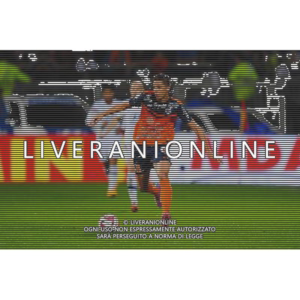 Jonas MARTIN - 19.10.2014 - Lyon / Montpellier - 10eme journee de Ligue 1 Photo : Jean Paul Thomas / Icon Sport AG ALDO LIVERANI SAS ONLY ITALY