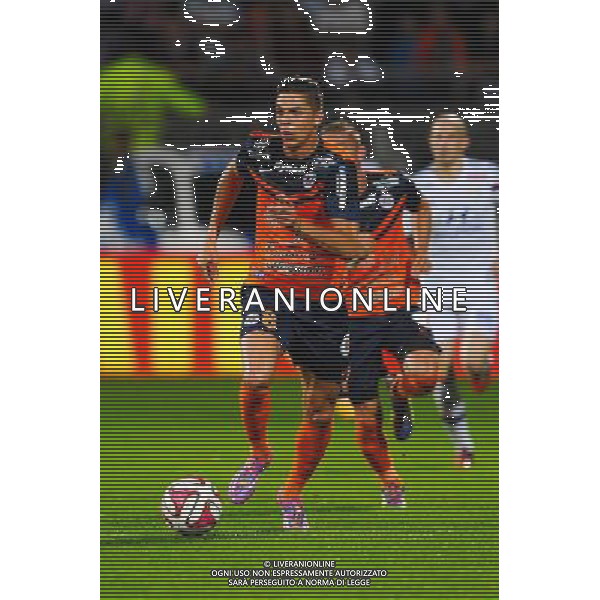 Jonas MARTIN - 19.10.2014 - Lyon / Montpellier - 10eme journee de Ligue 1 Photo : Jean Paul Thomas / Icon Sport AG ALDO LIVERANI SAS ONLY ITALY
