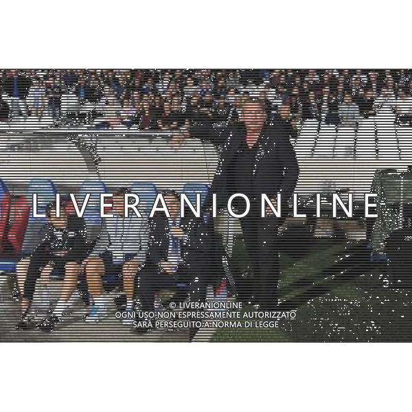 Laurent NICOLLIN / Rolland COURBIS - 19.10.2014 - Lyon / Montpellier - 10eme journee de Ligue 1 Photo : Jean Paul Thomas / Icon Sport AG ALDO LIVERANI SAS ONLY ITALY