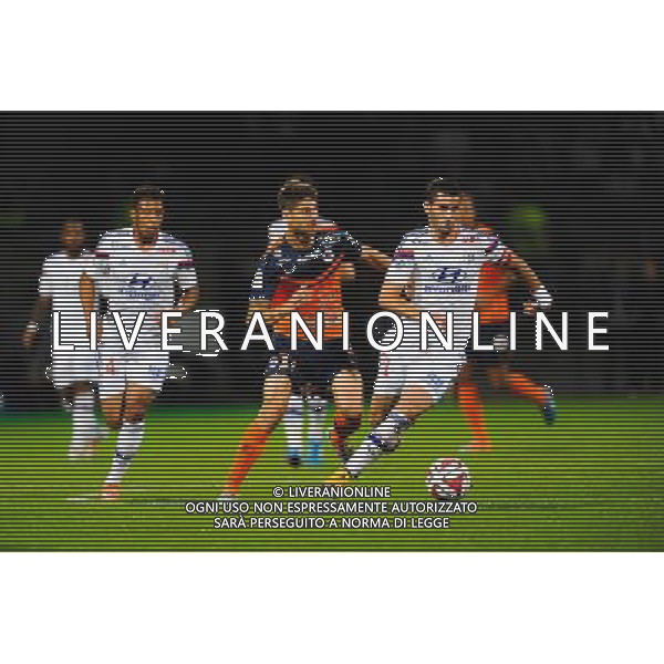 Maxime GONALONS / Paul LASNE - 19.10.2014 - Lyon / Montpellier - 10eme journee de Ligue 1 Photo : Jean Paul Thomas / Icon Sport AG ALDO LIVERANI SAS ONLY ITALY