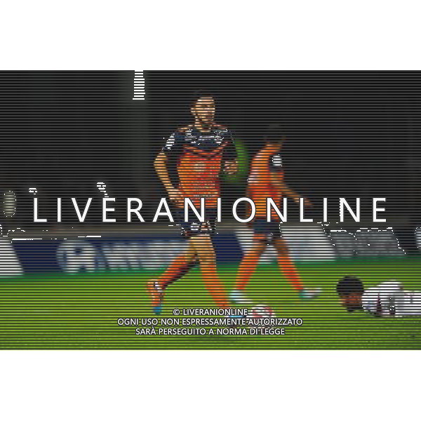 Morgan SANSON - 19.10.2014 - Lyon / Montpellier - 10eme journee de Ligue 1 Photo : Jean Paul Thomas / Icon Sport AG ALDO LIVERANI SAS ONLY ITALY