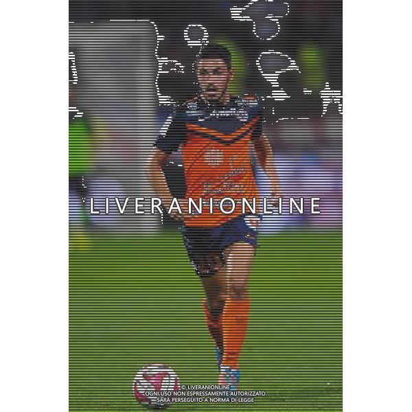 Morgan SANSON - 19.10.2014 - Lyon / Montpellier - 10eme journee de Ligue 1 Photo : Jean Paul Thomas / Icon Sport AG ALDO LIVERANI SAS ONLY ITALY