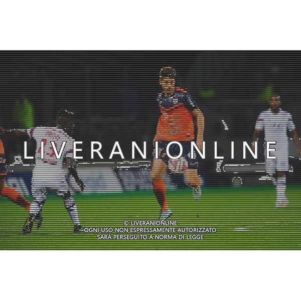 Paul LASNE - 19.10.2014 - Lyon / Montpellier - 10eme journee de Ligue 1 Photo : Jean Paul Thomas / Icon Sport AG ALDO LIVERANI SAS ONLY ITALY