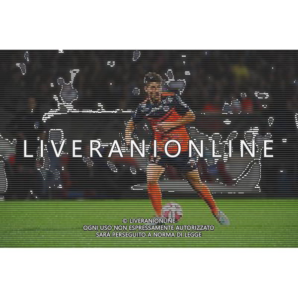 Paul LASNE - 19.10.2014 - Lyon / Montpellier - 10eme journee de Ligue 1 Photo : Jean Paul Thomas / Icon Sport AG ALDO LIVERANI SAS ONLY ITALY