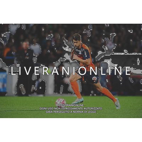 Paul LASNE - 19.10.2014 - Lyon / Montpellier - 10eme journee de Ligue 1 Photo : Jean Paul Thomas / Icon Sport AG ALDO LIVERANI SAS ONLY ITALY