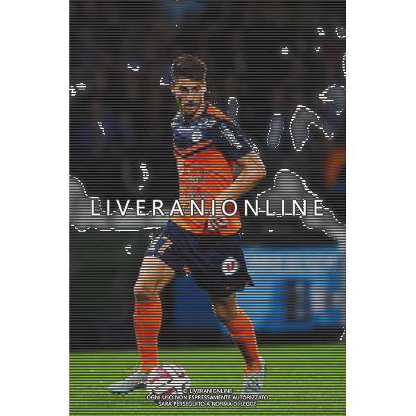 Paul LASNE - 19.10.2014 - Lyon / Montpellier - 10eme journee de Ligue 1 Photo : Jean Paul Thomas / Icon Sport AG ALDO LIVERANI SAS ONLY ITALY