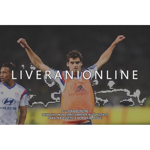 Yoann GOURCUFF - 19.10.2014 - Lyon / Montpellier - 10eme journee de Ligue 1 Photo : Jean Paul Thomas / Icon Sport AG ALDO LIVERANI SAS ONLY ITALY