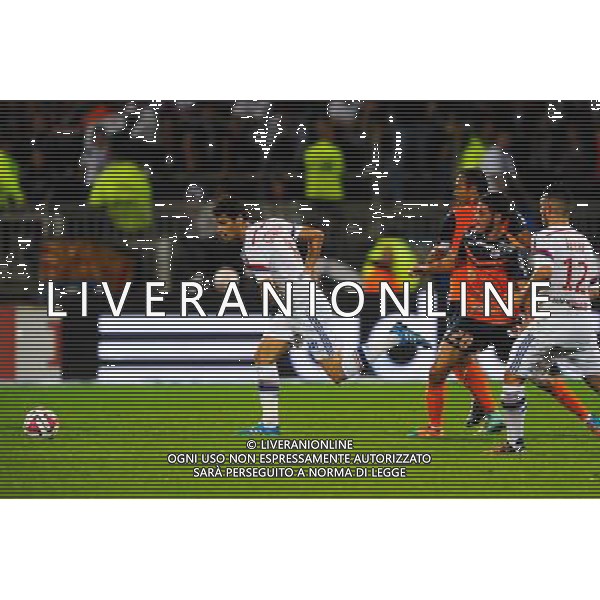 Yoann GOURCUFF - 19.10.2014 - Lyon / Montpellier - 10eme journee de Ligue 1 Photo : Jean Paul Thomas / Icon Sport AG ALDO LIVERANI SAS ONLY ITALY