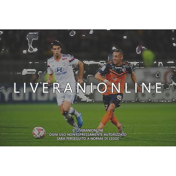 Yoann GOURCUFF / Anthony MOUNIER - 19.10.2014 - Lyon / Montpellier - 10eme journee de Ligue 1 Photo : Jean Paul Thomas / Icon Sport AG ALDO LIVERANI SAS ONLY ITALY