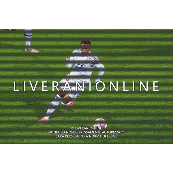 Clinton NJIE - 19.10.2014 - Lyon / Montpellier - 10eme journee de Ligue 1 Photo : Jean Paul Thomas / Icon Sport AG ALDO LIVERANI SAS ONLY ITALY