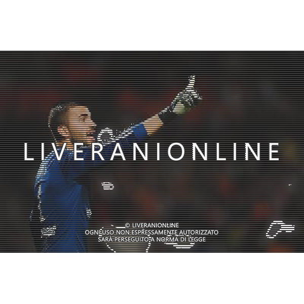 Anthony LOPES - 19.10.2014 - Lyon / Montpellier - 10eme journee de Ligue 1 Photo : Jean Paul Thomas / Icon Sport AG ALDO LIVERANI SAS ONLY ITALY