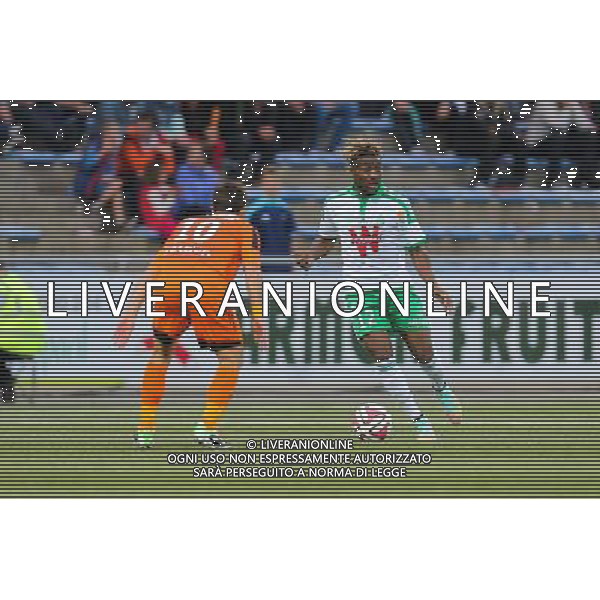 Allan SAINT MAXIMIN - 18.10.2014 - Lorient / Saint Etienne - 10eme journee de Ligue 1 Photo : Vincent Michel / Icon Sport /Agenzia Aldo Liverani sas - ITALY ONLY - EDITORIAL USE ONLY