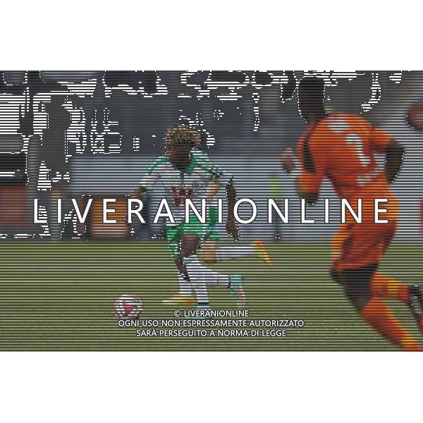 Allan SAINT MAXIMIN - 18.10.2014 - Lorient / Saint Etienne - 10eme journee de Ligue 1 Photo : Vincent Michel / Icon Sport /Agenzia Aldo Liverani sas - ITALY ONLY - EDITORIAL USE ONLY