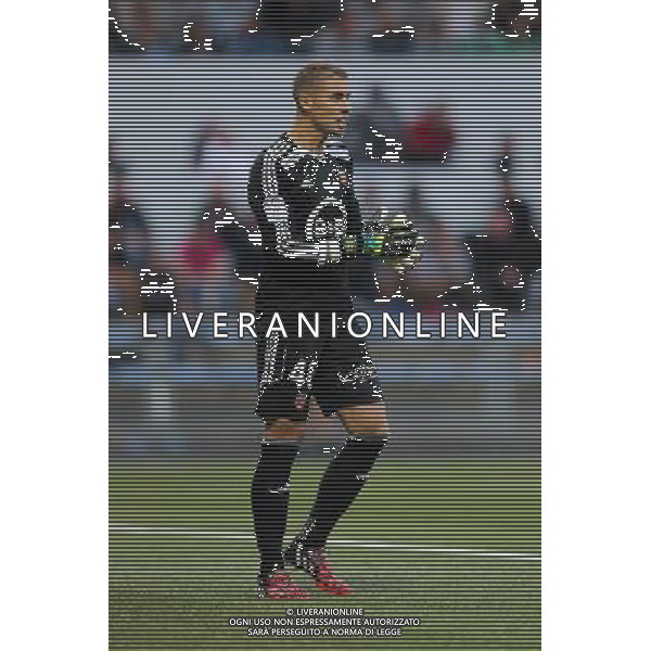 Benjamin LECOMTE - 18.10.2014 - Lorient / Saint Etienne - 10eme journee de Ligue 1 Photo : Vincent Michel / Icon Sport /Agenzia Aldo Liverani sas - ITALY ONLY - EDITORIAL USE ONLY