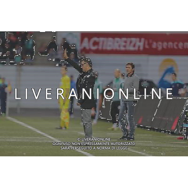 Christophe GALTIER - 18.10.2014 - Lorient / Saint Etienne - 10eme journee de Ligue 1 Photo : Vincent Michel / Icon Sport /Agenzia Aldo Liverani sas - ITALY ONLY - EDITORIAL USE ONLY