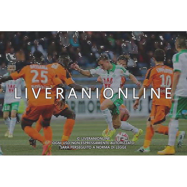 Franck TABANOU - 18.10.2014 - Lorient / Saint Etienne - 10eme journee de Ligue 1 Photo : Vincent Michel / Icon Sport /Agenzia Aldo Liverani sas - ITALY ONLY - EDITORIAL USE ONLY