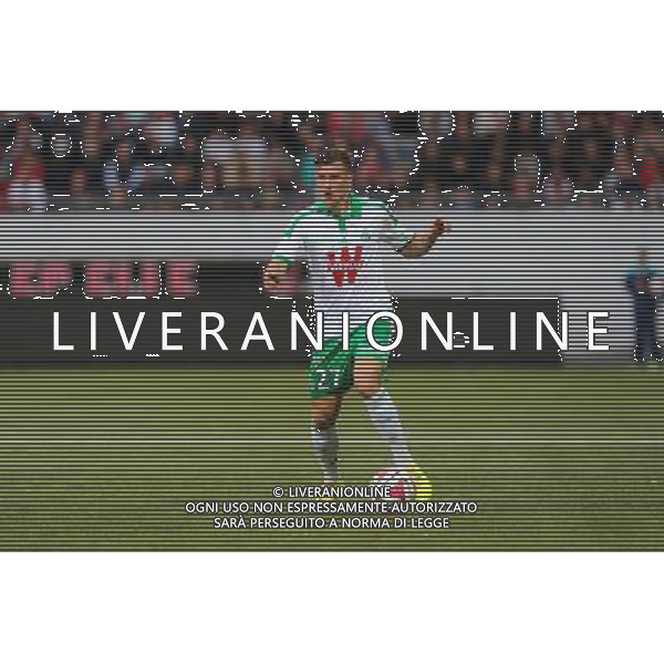 Franck TABANOU - 18.10.2014 - Lorient / Saint Etienne - 10eme journee de Ligue 1 Photo : Vincent Michel / Icon Sport /Agenzia Aldo Liverani sas - ITALY ONLY - EDITORIAL USE ONLY