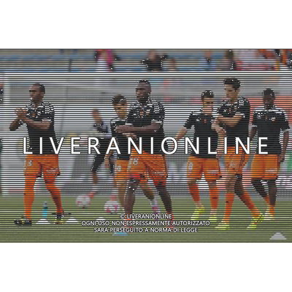 Gilles SUNU - 18.10.2014 - Lorient / Saint Etienne - 10eme journee de Ligue 1 Photo : Vincent Michel / Icon Sport /Agenzia Aldo Liverani sas - ITALY ONLY - EDITORIAL USE ONLY