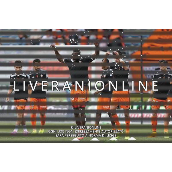 Gilles SUNU - 18.10.2014 - Lorient / Saint Etienne - 10eme journee de Ligue 1 Photo : Vincent Michel / Icon Sport /Agenzia Aldo Liverani sas - ITALY ONLY - EDITORIAL USE ONLY