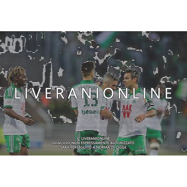 Joie Saint Etienne - Fabien LEMOINE - 18.10.2014 - Lorient / Saint Etienne - 10eme journee de Ligue 1 Photo : Vincent Michel / Icon Sport /Agenzia Aldo Liverani sas - ITALY ONLY - EDITORIAL USE ONLY