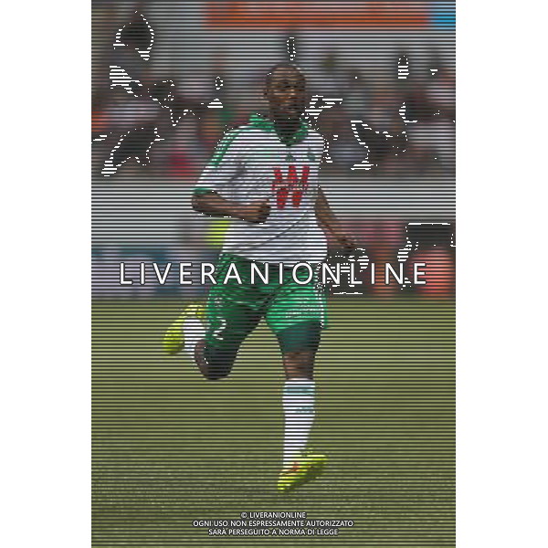 Kevin THEOPHILE CATHERINE - 18.10.2014 - Lorient / Saint Etienne - 10eme journee de Ligue 1 Photo : Vincent Michel / Icon Sport /Agenzia Aldo Liverani sas - ITALY ONLY - EDITORIAL USE ONLY