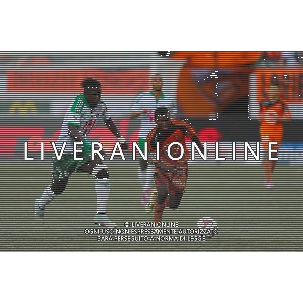 Moustapha SALL / Sadio DIALLO - 18.10.2014 - Lorient / Saint Etienne - 10eme journee de Ligue 1 Photo : Vincent Michel / Icon Sport /Agenzia Aldo Liverani sas - ITALY ONLY - EDITORIAL USE ONLY