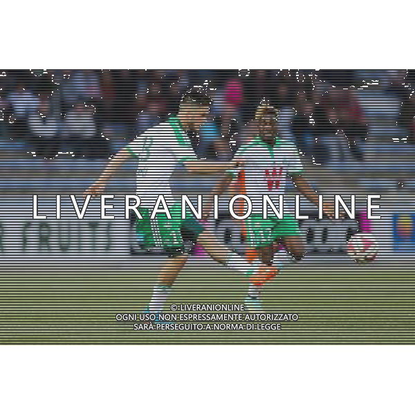 Ricky VAN WOLFSWINKEL - 18.10.2014 - Lorient / Saint Etienne - 10eme journee de Ligue 1 Photo : Vincent Michel / Icon Sport /Agenzia Aldo Liverani sas - ITALY ONLY - EDITORIAL USE ONLY