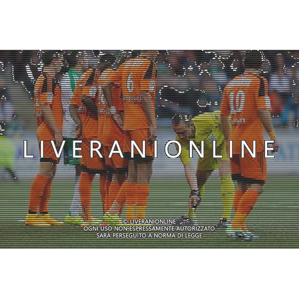 Ruddy BUQUET - 18.10.2014 - Lorient / Saint Etienne - 10eme journee de Ligue 1 Photo : Vincent Michel / Icon Sport /Agenzia Aldo Liverani sas - ITALY ONLY - EDITORIAL USE ONLY