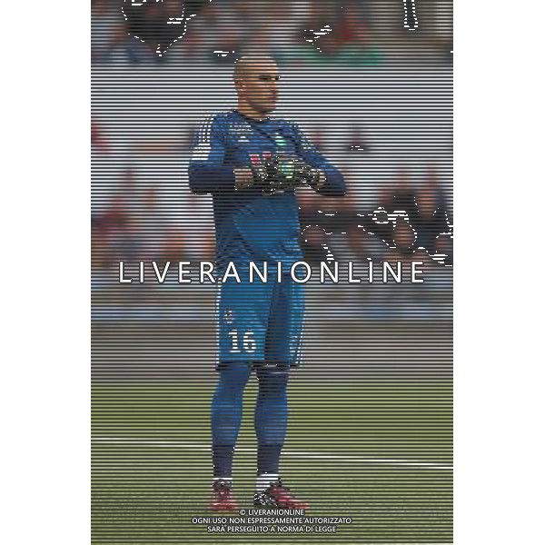 Stephane RUFFIER - 18.10.2014 - Lorient / Saint Etienne - 10eme journee de Ligue 1 Photo : Vincent Michel / Icon Sport /Agenzia Aldo Liverani sas - ITALY ONLY - EDITORIAL USE ONLY