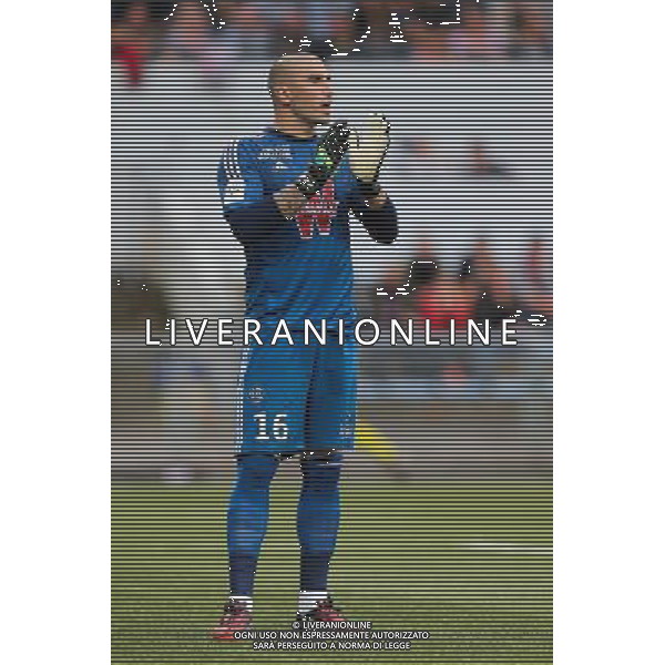 Stephane RUFFIER - 18.10.2014 - Lorient / Saint Etienne - 10eme journee de Ligue 1 Photo : Vincent Michel / Icon Sport /Agenzia Aldo Liverani sas - ITALY ONLY - EDITORIAL USE ONLY