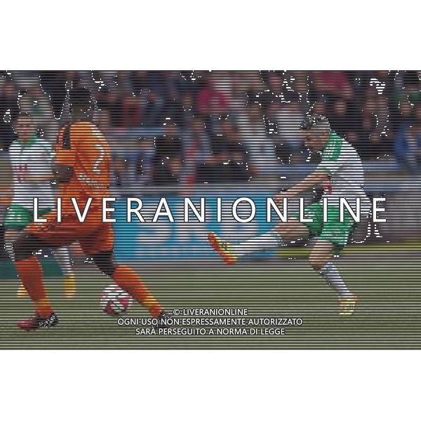 Fabien LEMOINE - 18.10.2014 - Lorient / Saint Etienne - 10eme journee de Ligue 1 Photo : Vincent Michel / Icon Sport /Agenzia Aldo Liverani sas - ITALY ONLY - EDITORIAL USE ONLY