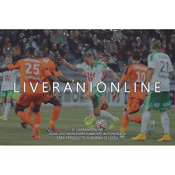 Franck TABANOU - 18.10.2014 - Lorient / Saint Etienne - 10eme journee de Ligue 1 Photo : Vincent Michel / Icon Sport /Agenzia Aldo Liverani sas - ITALY ONLY - EDITORIAL USE ONLY