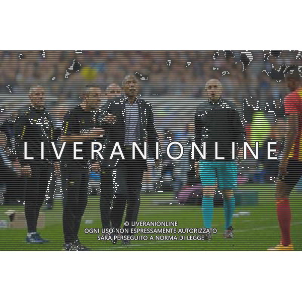 Antoine Kombouare - 17.10.2104 - Lens / PSG - 10eme journee de Ligue 1 Photo : Andre Ferreira / Icon Sport AG ALDO LIVERANI SAS ONLY ITALY