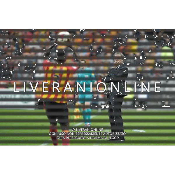 Laurent Blanc - 17.10.2104 - Lens / PSG - 10eme journee de Ligue 1 Photo : Andre Ferreira / Icon Sport AG ALDO LIVERANI SAS ONLY ITALY