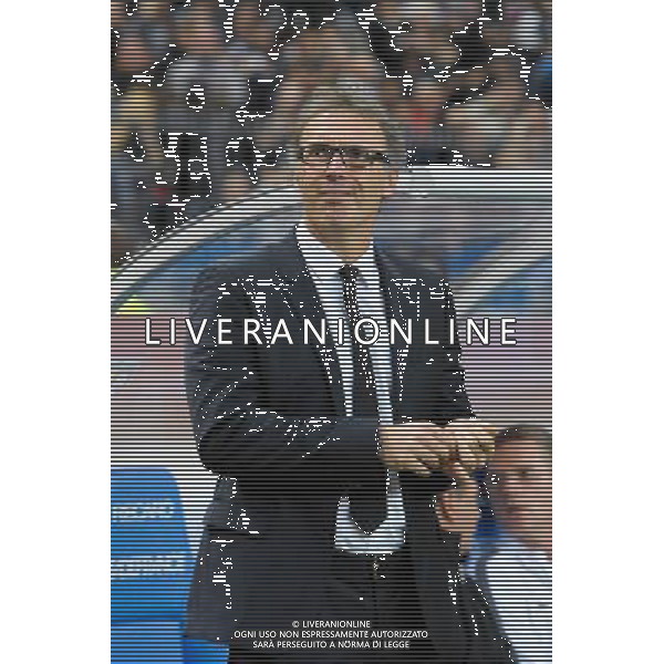 Laurent Blanc - 17.10.2104 - Lens / PSG - 10eme journee de Ligue 1 Photo : Andre Ferreira / Icon Sport AG ALDO LIVERANI SAS ONLY ITALY