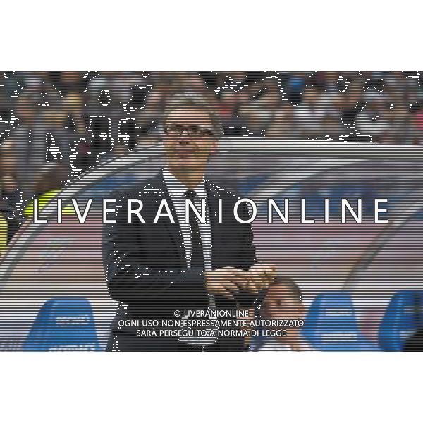 Laurent Blanc - 17.10.2104 - Lens / PSG - 10eme journee de Ligue 1 Photo : Andre Ferreira / Icon Sport AG ALDO LIVERANI SAS ONLY ITALY