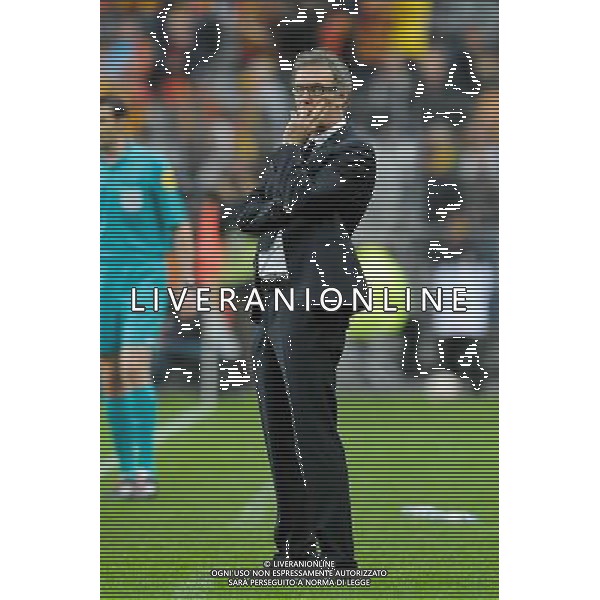 Laurent Blanc - 17.10.2104 - Lens / PSG - 10eme journee de Ligue 1 Photo : Andre Ferreira / Icon Sport AG ALDO LIVERANI SAS ONLY ITALY