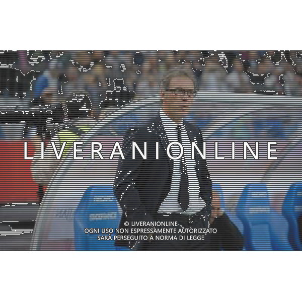 Laurent Blanc - 17.10.2104 - Lens / PSG - 10eme journee de Ligue 1 Photo : Andre Ferreira / Icon Sport AG ALDO LIVERANI SAS ONLY ITALY