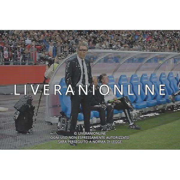 Laurent Blanc - 17.10.2104 - Lens / PSG - 10eme journee de Ligue 1 Photo : Andre Ferreira / Icon Sport AG ALDO LIVERANI SAS ONLY ITALY