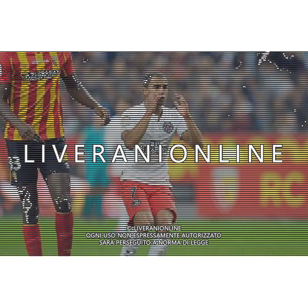 Lucas Moura - 17.10.2104 - Lens / PSG - 10eme journee de Ligue 1 Photo : Andre Ferreira / Icon Sport AG ALDO LIVERANI SAS ONLY ITALY